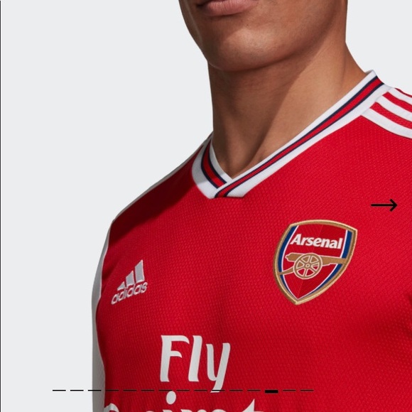 ARSENAL HOME MENS JERSEY - Picture 8 of 10
